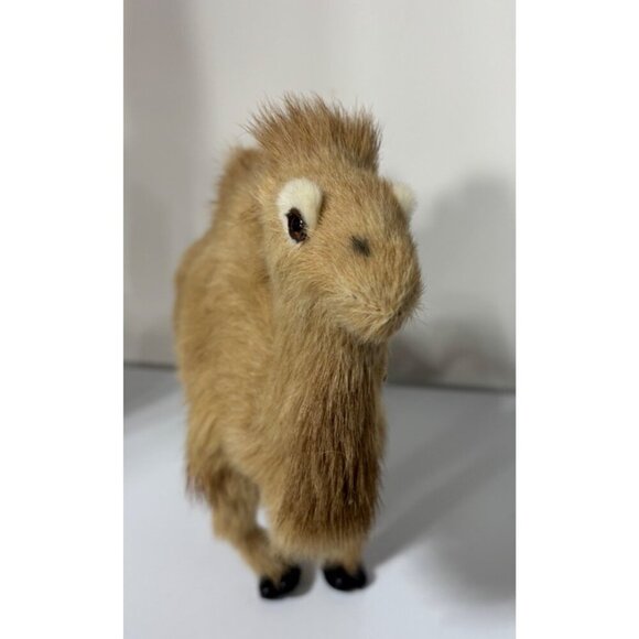 Vintage Furry Animal Figurines Deer And Camel Decor Set - Picture 6 of 10